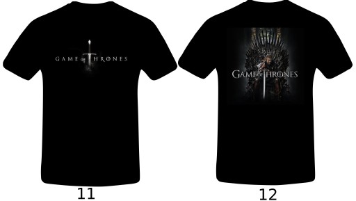 Футболка «Игра престолов» Game of Thrones 30 XXL DESIGNS