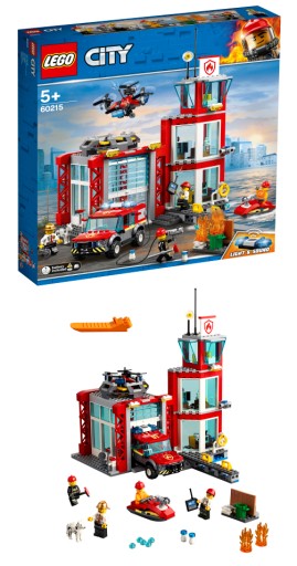 LEGO 60215 CITY КОШАЛИН Пожарная часть