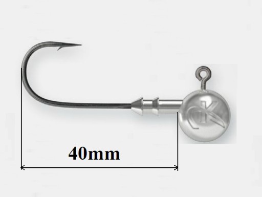 Джиг-головка Камацу, крючок № 4/0-4г.