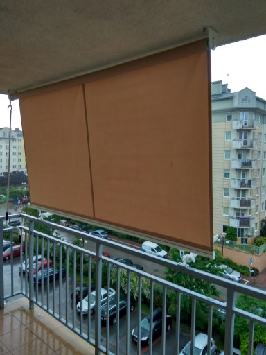 Балконная маркиза с рейлингом Sanseo 300x200