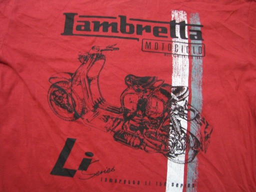 ФУТБОЛКА Lambretta Innocenti Scooter ОРИГИНАЛЬНАЯ/М
