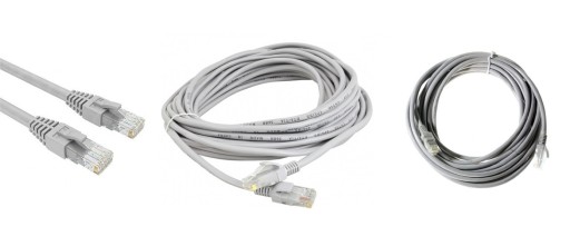 KABEL INTERNETOWY UTP LAN RJ45 CAT5E 20m
