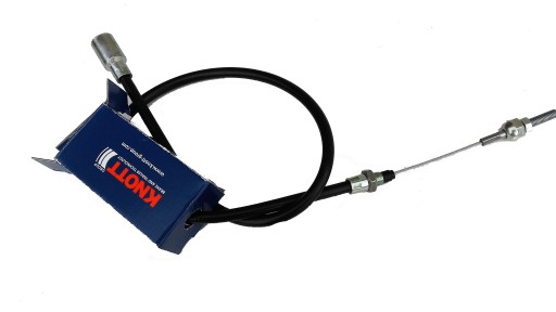 Linka Hamulcowa Cięgno Hamulca KNOTT 1530/1740mm Oryginalna 1.17 z gwintem