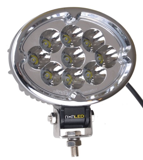 РАБОЧАЯ ГАЛОГЕННАЯ ОВАЛЬНАЯ nXn LED PRO CREE 27Вт 4х4