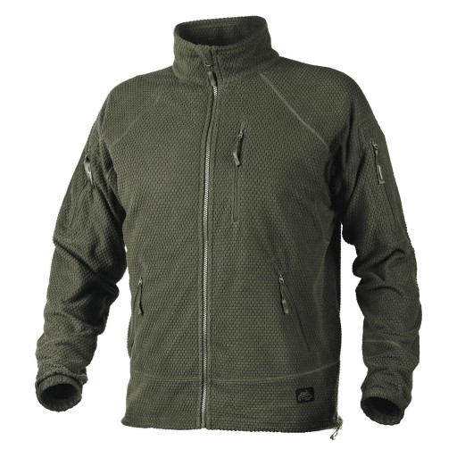 Bluza Helikon ALPHA TACTICAL - Grid Fleece - Olive Green XXL