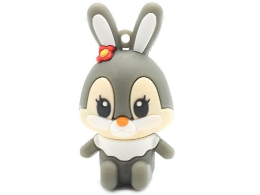 НАКОПИТЕЛЬ USB 64 ГБ GREY BUNNY RABBIT BUNNY