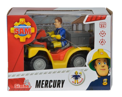 ПОЖАРНЫЙ СЭМ АВТОМОБИЛЬ QUAD MERCURY ФАРЫ ФИГУРА SAMA ЯЩИК ДЛЯ ИНСТРУМЕНТОВ