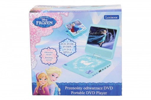 Портативный 7-дюймовый DVD-плеер Frozen