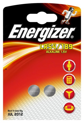 Щелочная батарейка Energizer LR54 2 шт.