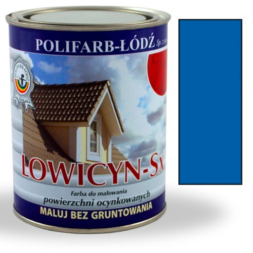 Lowicyn Sx farba NIEBIESKI SYG RAL5005 POŁYSK 10L
