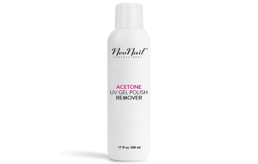 NeoNail Acetone UV Gel Polish Remover zmywacz do lakieru hybrydowego 500ml