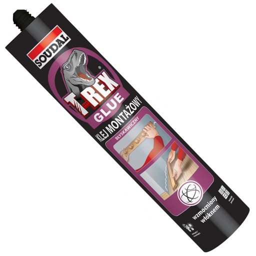Soudal Klej montażowy T-REX BŁYSKAWICZNY 127046