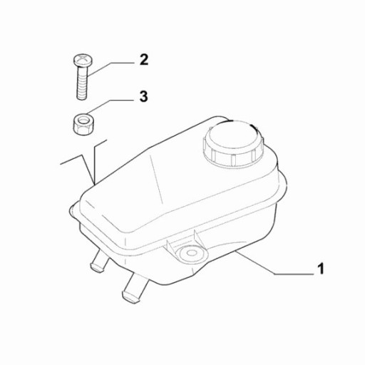 POWER POWER FLUID BANK ALFA ROMEO 159 BRERA FCA OE ОРИГИНАЛ 51880990