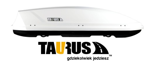 TAURUS ADVENTURE 340 Багажный ящик на крыше белого цвета