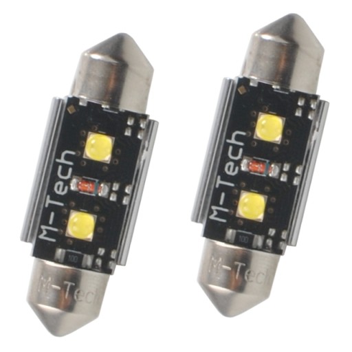 Светодиод C5W C10W CANBUS 41мм 3 года GW 2шт.