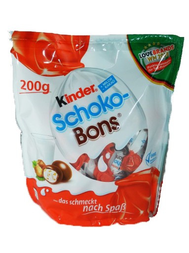 КОНФЕТЫ KINDER SCHOKO BONS 200г FERRERO