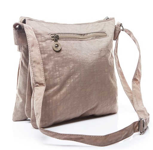 Легкая женская сумка из ткани Grey Bag Street.