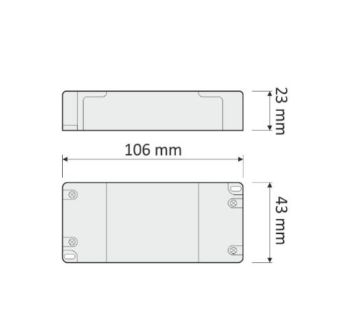 Zasilacz LED transformator 16W Design Light 12V