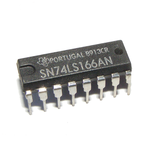 Система SN74LS166AN Сдвиговый регистр 8 бит DIP16 x3