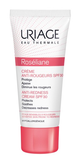 URIAGE, Roseliane, Krem do skóry naczynkowej, SPF 30, 40 ml