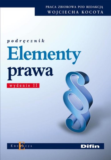 Elementy prawa Kocot Difin