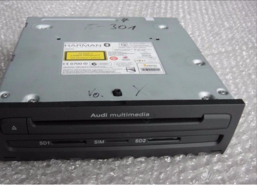 AUDI A8 S8 D4 AUDI MULTIMEDIA NAWIGACJA NAVI 3G+ DVD SIM 4H0035670J