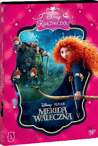 Merida Waleczna - Disney Księżniczka [ DVD ]