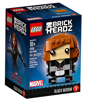 LEGO 41591 BrickHeadz - CZARNA WDOWA