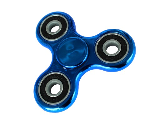 FIDGET HAND SPINNER KOLORY METALIK METALICZNY