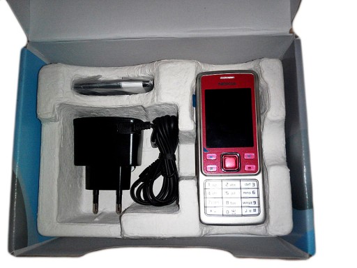 Telefon komórkowy Nokia 6300 8 MB / 8 MB 2G czerwony