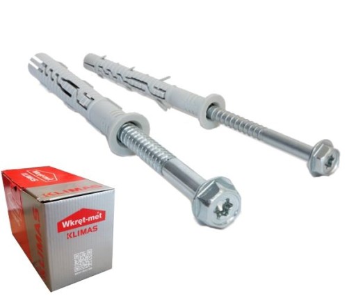 12x80 KOŁEK KOŁKI RAMOWE ROZPOROWE KPR-FAST 2szt