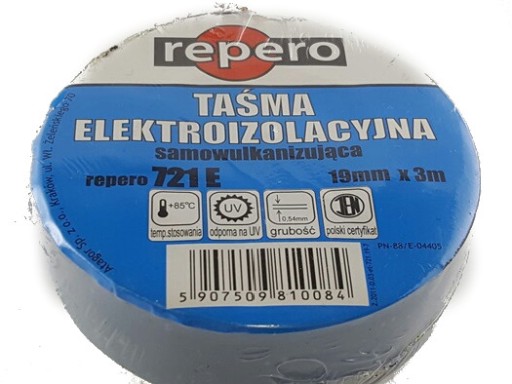 Taśma samowulkanizująca Atagor REPERO 721E 19mm 3m