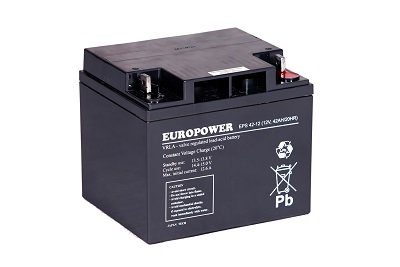 Akumulator 42Ah/12V EPS42-12 EUROPOWER AGM 10-12l.