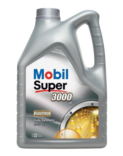 OLEJ MOBIL SUPER 3000 X1 5W40 5L 5W-40 RN0710 2296