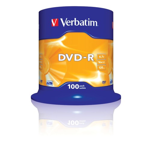 Płyty VERBATIM DVD-R 4,7GB 16x cake 100szt PROMO!!