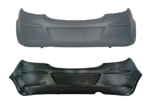 ZDERZAK TYLNY OPEL CORSA D 5-DRZWI 2006-2014 GRUNT