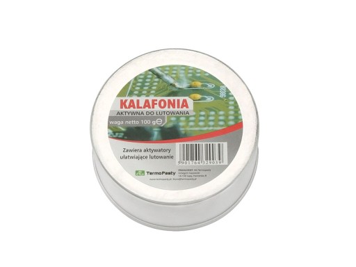 Kalafonia aktywna do lutowania 100g