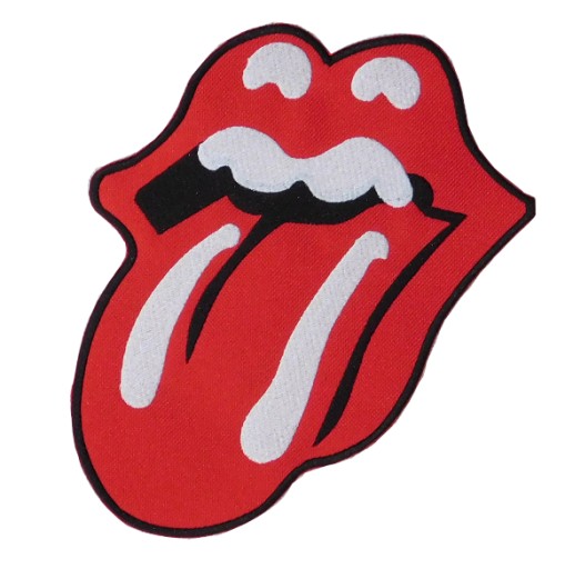 Rolling Stones Naszywka Naszywki Muzyka Haft