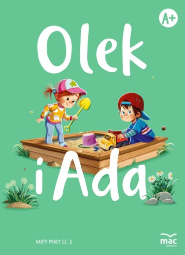 OLEK I ADA Czterolatek Poziom A+ Karty pracy 2 MAC