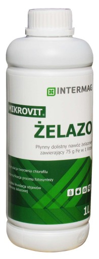 MIKROVIT Żelazo FE 1L PLONVIT MECH W TRAWIE Chelat