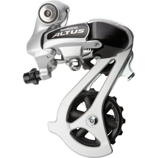 PRZERZUTKA SHIMANO TYŁ ALTUS RD-M 310 SREBRNA 7/8 opakowanie BOX SHIMANO