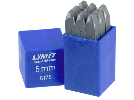Stempel cyfrowy wybijak cyfry marki Limit 4 mm