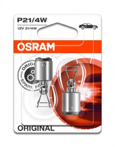 Żarówka OSRAM P21W/4W 12V 21/ 4W żarówki x2