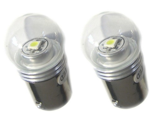 żarówka led cree Ba15s P21W 12v 24v B.Mocna