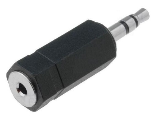 REDUKCJA ADAPTER JACK 3,5mm - GNIAZDO 2,5mm