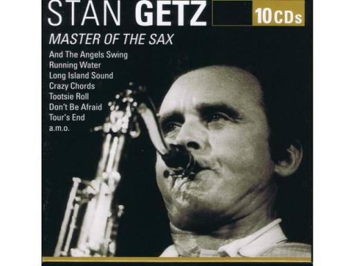 Stan Getz - Master Of The Sax 10 CD SAKSOFON