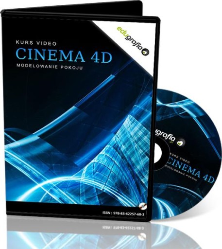 Kurs wideo Cinema 4d - modelowanie pokoju - DVD