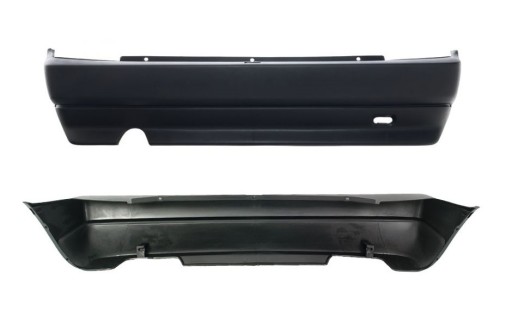 ZDERZAK TYLNY FIAT UNO 1989-2002 CZARNY