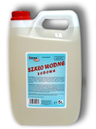 SZKŁO WODNE SODOWE - 6kg (5l) - WSZELAKIE ZASTOS