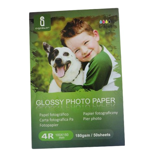 Papier fotograficzny Glossy Photo Paper 50 szt. 180g błyszczący 10X15